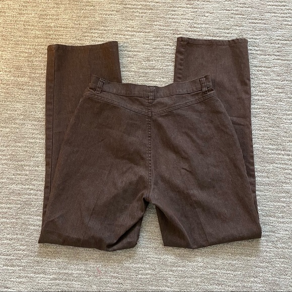 SOLD!!   Vintage Simon Chang Brown Pants! - Picture 2 of 2